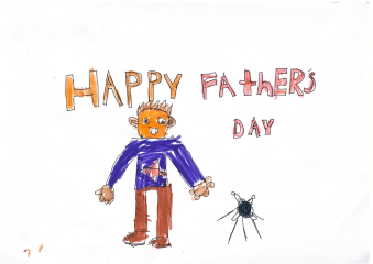 右下角是个鼓，爸爸最近爱打鼓